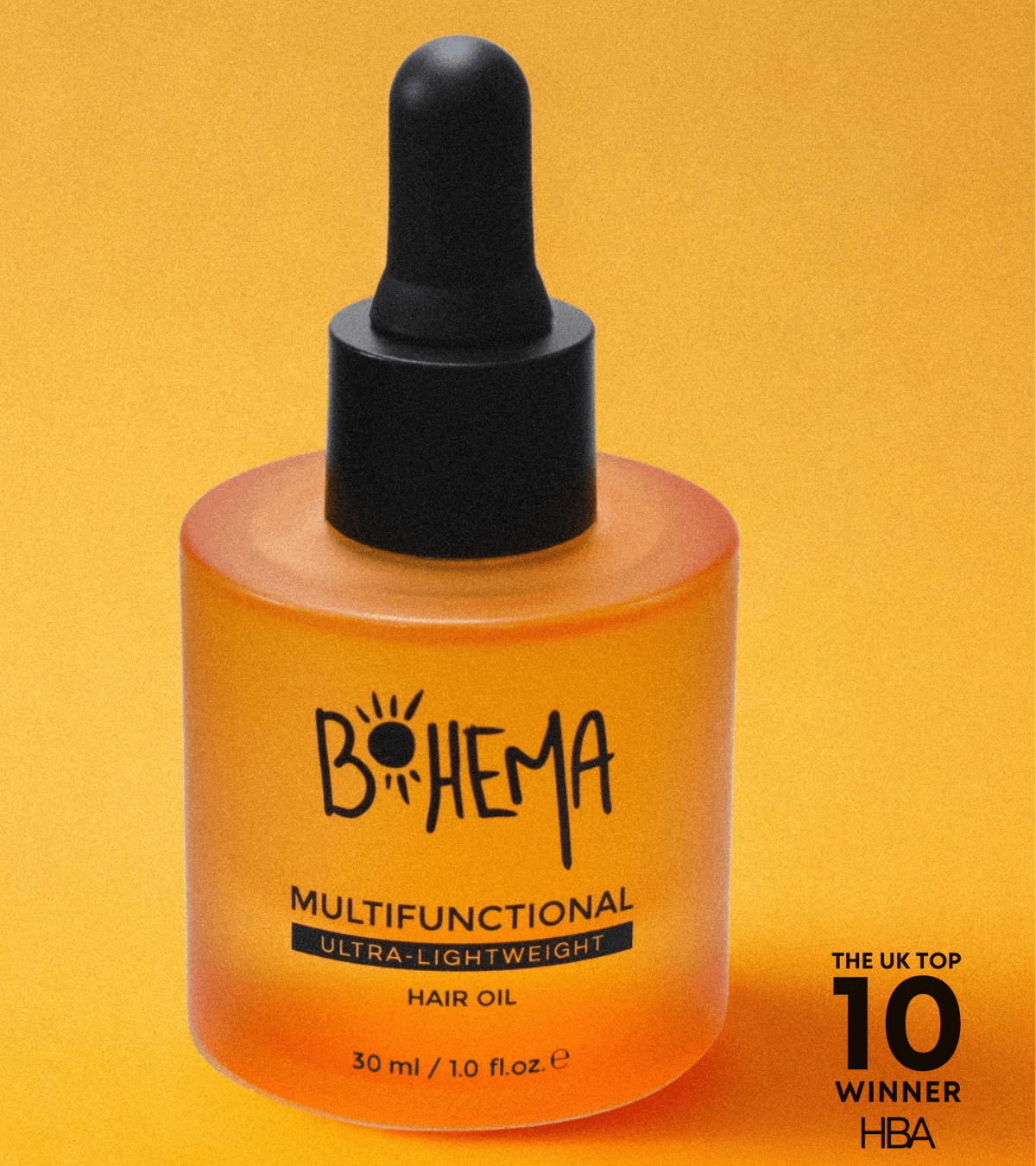 BOHEMA oil glass bottle